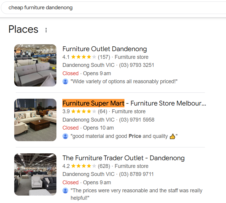 Furniture Super Mart