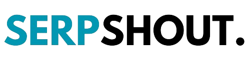SERP Shout logo transparent BG